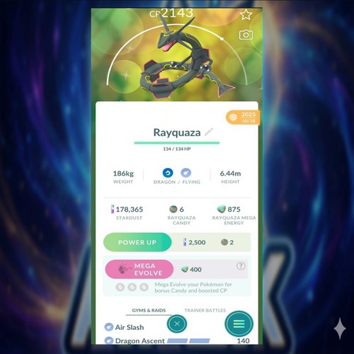 Shiny rayquaza ascesa del - rayquaza,
