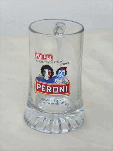 Boccale calcio birra peroni - boccale,