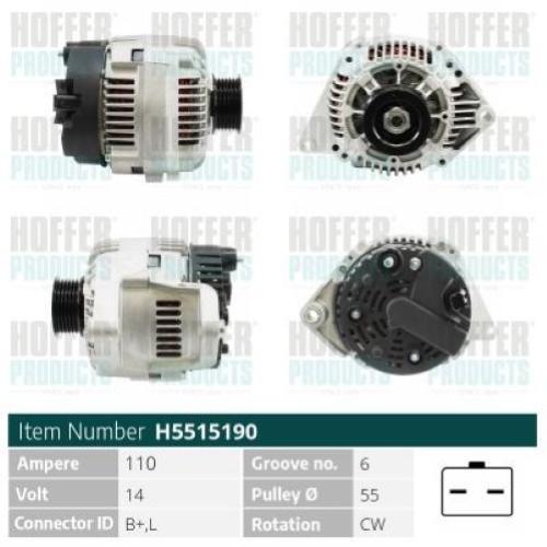 Alternatore per renault kangoo - alternatore,