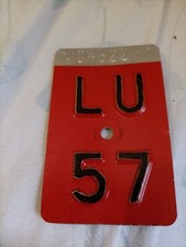 Targa Bicicletta Vintage