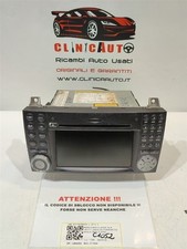 AUTORADIO PER MERCEDES SLK W171 2° Serie A1718708394 271944 (04>11)