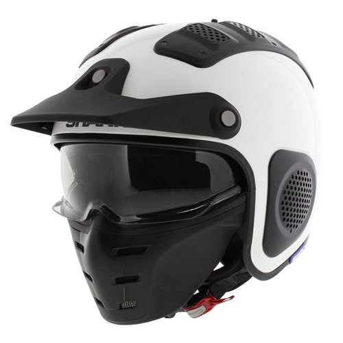 Casco shark drak bianco - shark, x-drak