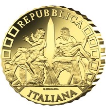 Moneta 10 euro oro Fontane