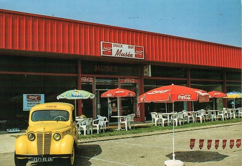 Coca cola cartolina musee - coca-cola, 90's
