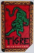 SCHEDA TELEFONICA TELECOM TIGRE OROSCOPO CINESE @ SPLENDIDA @
