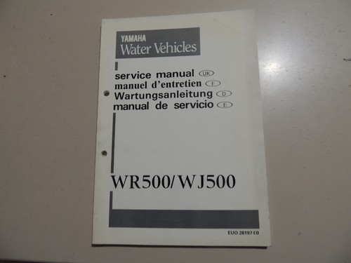 Yamaha jet ski 500 - yamaha, wr