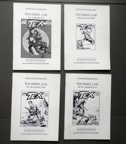 Tex index volumi - tex, gianluigi