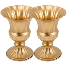  2 Pcs Vaso Cimiteriale Vasetto Cimitero Di Fiori Ferro Decorativo