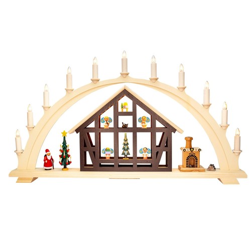 Arco luci casa babbo - arco,