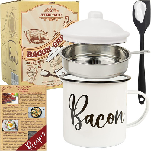 Contenitore grasso pancetta - grasso,