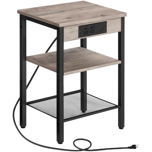 Elegante comodino greige - greige, e