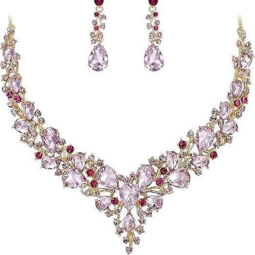 Set collana orecchini - e,