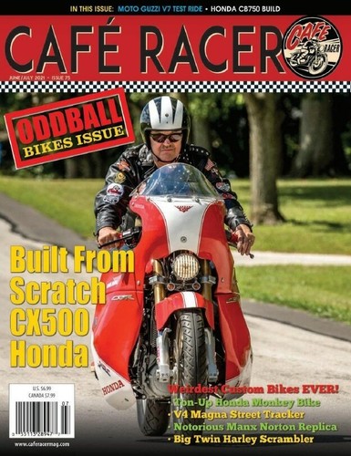 Cafe racer magazine - racer,