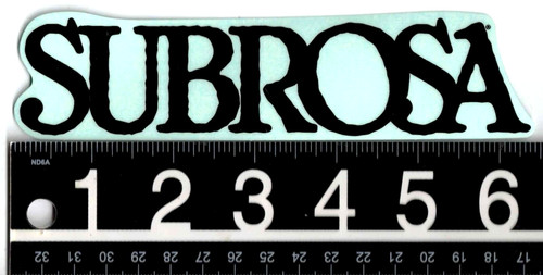 Adesivo subrosa bmx in - bmx,
