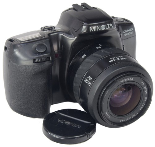 Minolta dynax 500si - 500si, +