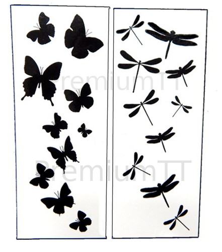 Tatuaggi silhouette - tatuaggi,