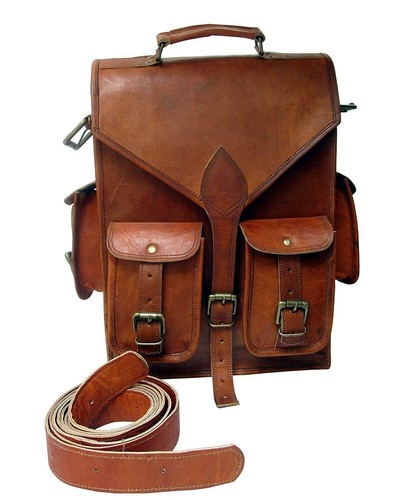 Zaino pelle borsa alta - pelle,