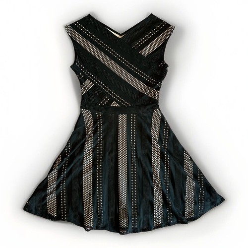 Abito donna nero - rete, bcbg