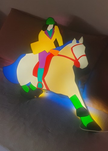 Scultura luminosa marco - di,