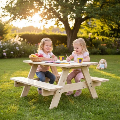 Tavolo picnic bambini legno - tavolo,