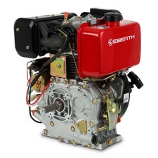 EBERTH 10 HP 7,4 kW Motore diesel avviamento elettrico e-start lombardini 25,4mm
