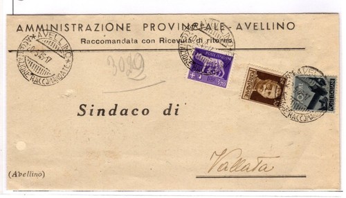 Storia postale raccomandata