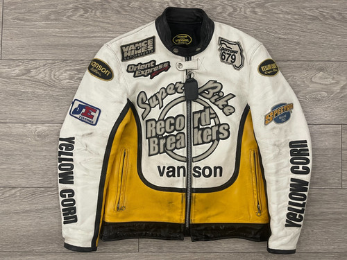 Giacca vanson pelle mais - in,