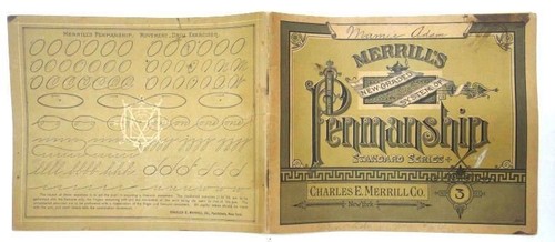 1887 antique merrill - 1887, merrill's
