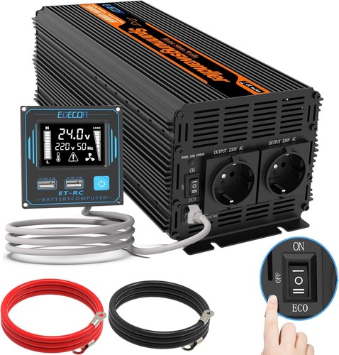 Edecoa inverter 24v 230v - inverter, onda