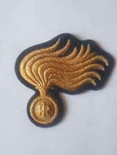 fiamma dorata in plastica anni 80 berretto sottufficiale CC