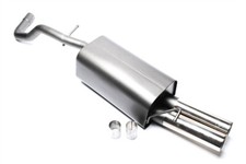 Terminale di Scarico Sportivo 2x76 per VOLKSWAGEN Golf 4 (1J)
