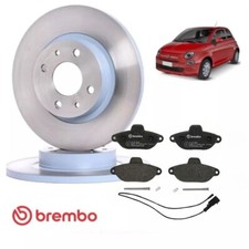 KIT DISCHI FRENO E PASTIGLIE PER FIAT  500 312 1.2 51KW 69CV ANT