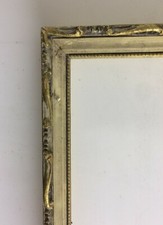 GRAZIOSA CORNICE D'EPOCA-LACCATA E DORATA-UTILISSIMA-STAMPE-DISEGNI-DIPINTI-'900