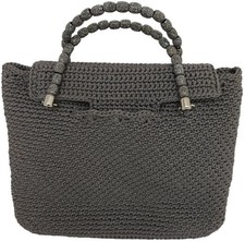 Borsa elegante realizzata a mano in cordino