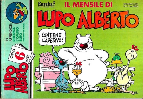 Lupo alberto editoriale corno - alberto,