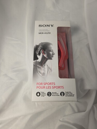 Sony sport rosa mdr as210 - rosa, mdr-as210