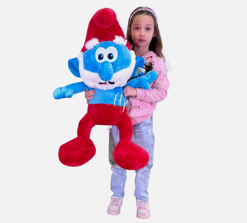 Peluche gigante grande puffo - peluche,