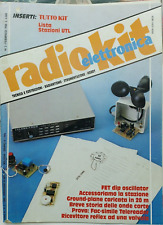 Rivista Radiokit Elettronica Radiantismo Tecnica Costruzioni Hobby ricevitore