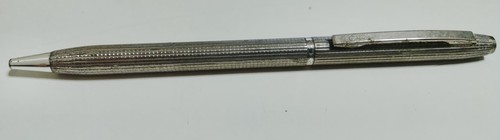 Penna sfera argento - in,