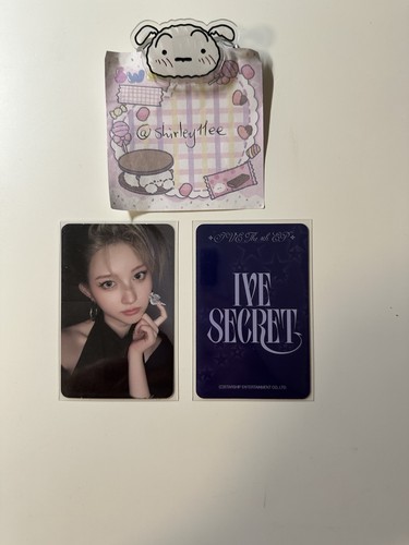 Ive secret gaeul photocard - ive, pc