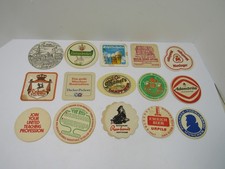 15 Sottobicchieri Pubblicitari Vintage Bevande Birra Hotel Eventi Usati COSÌ COME SONO LOTTO L
