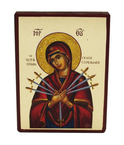 Greek orthodox wooden icon - greek,