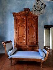 Méridienne chaise longue dormeuse divano divanetto letto da giorno daybed impero