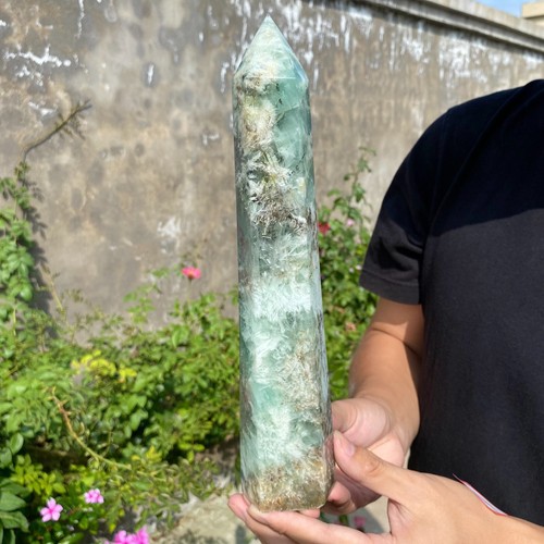 Colonna cristallo fluorite
