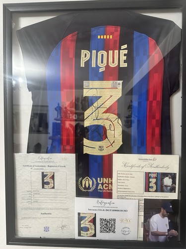 Maglia autografata gerard - da,