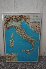 Carta geografica fisica
