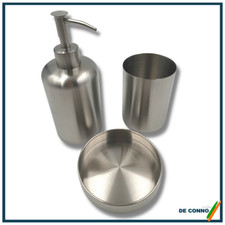 Set 3 accessori da bagno