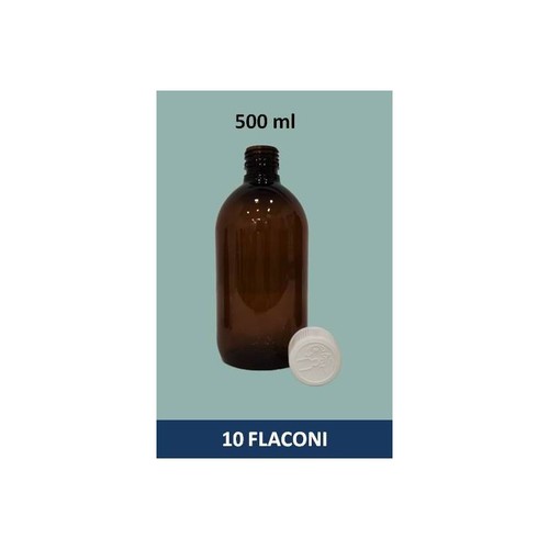 Stock flaconi pet scuro - stock,
