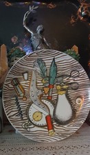 Piero fornasetti piatto - piero, anni