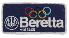 toppa patch beretta armi pistola fucile pubblicità ricamato vintage poligono